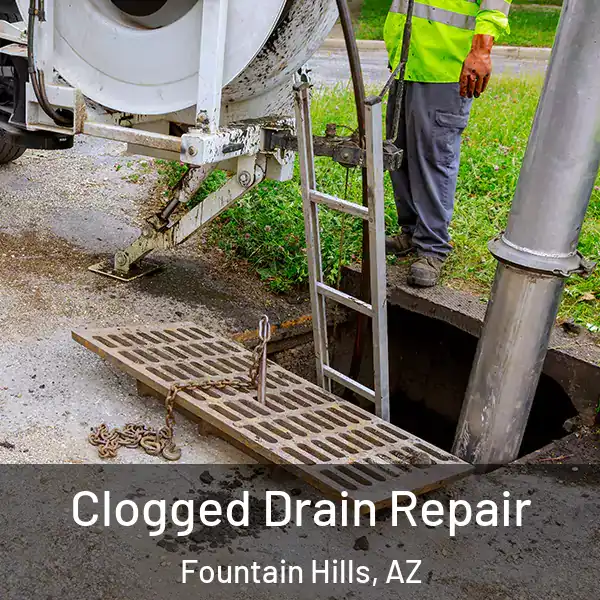  Clogged Drain Repair Fountain Hills, AZ