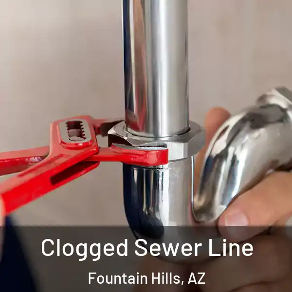  Clogged Sewer Line Fountain Hills, AZ