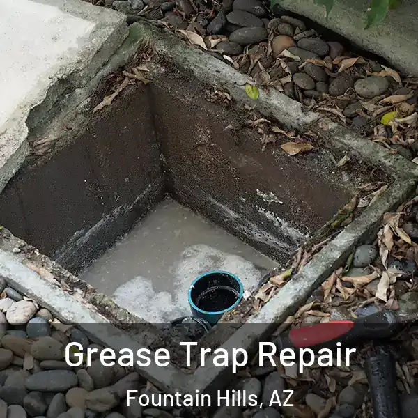  Grease Trap Repair Fountain Hills, AZ