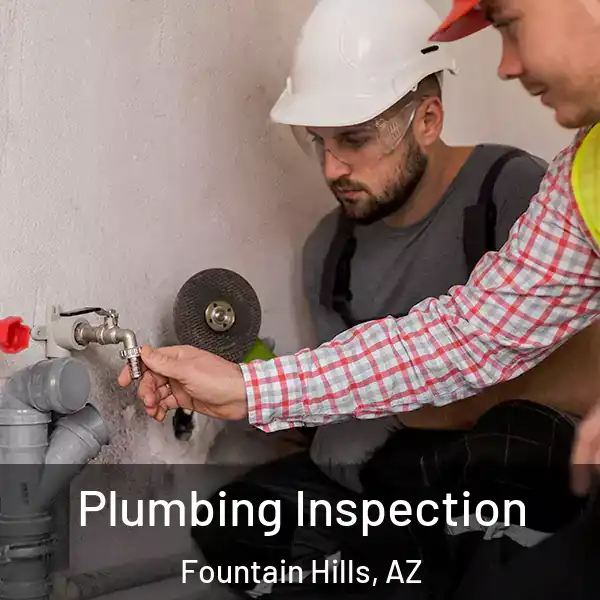  Plumbing Inspection Fountain Hills, AZ