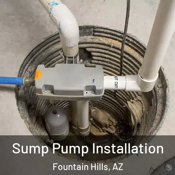  Sump Pump Installation Fountain Hills, AZ