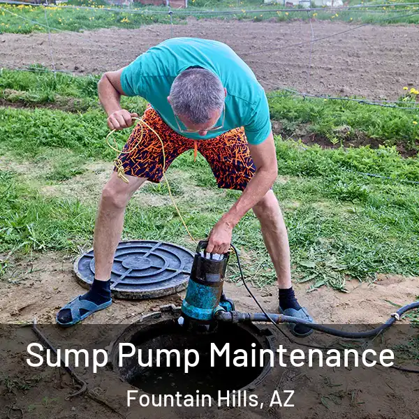  Sump Pump Maintenance Fountain Hills, AZ